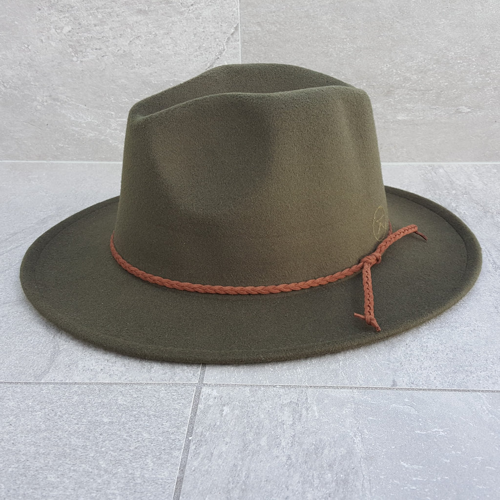 Fingal Beach Fedora - Olive