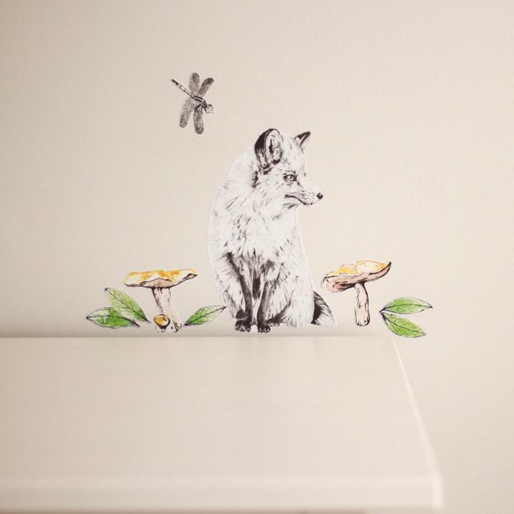 Fabric Wall Decals - Boy Woodland