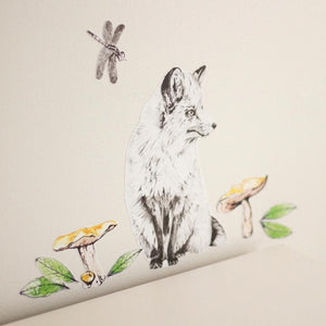 Fabric Wall Decals - Boy Woodland