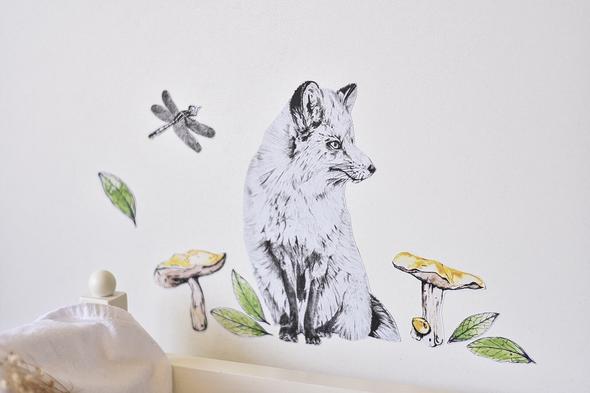 Fabric Wall Decals - Boy Woodland