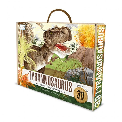 3D Assemble, Build and Book - Tyrannosaurus