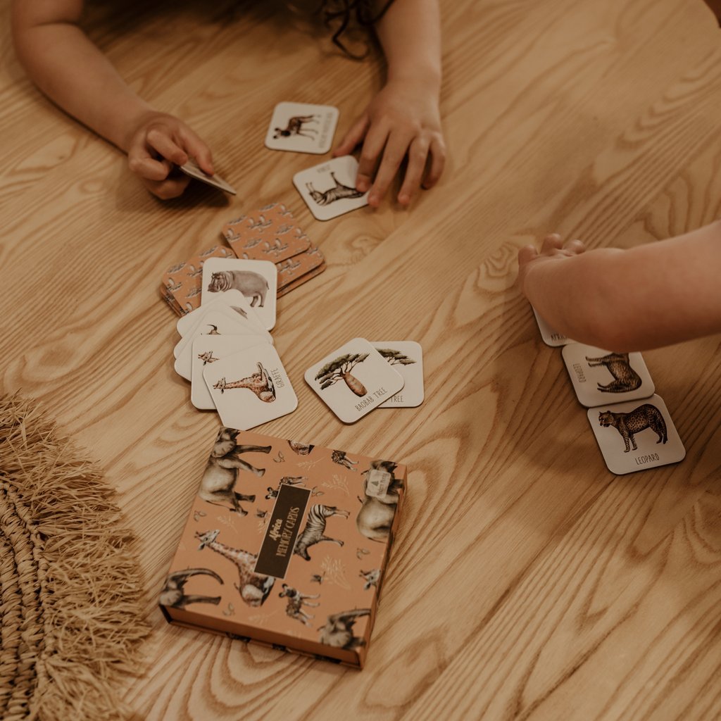 Memory Card Game - Africa