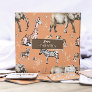 Memory Card Game - Africa