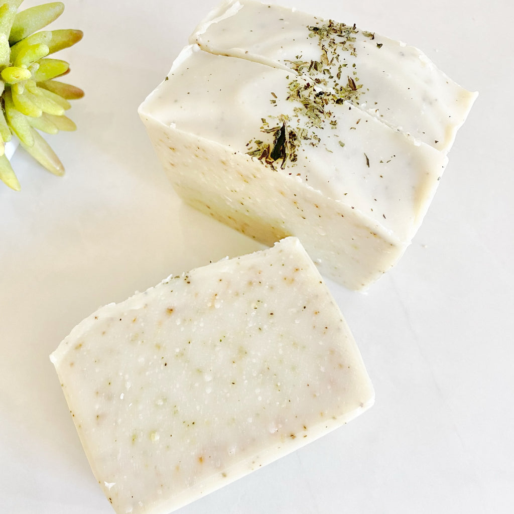 Peppermint Botanical Soap - Essential Oils