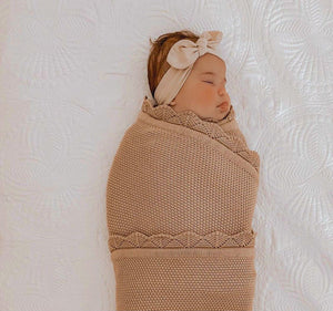 Heirloom Blanket - Caramel