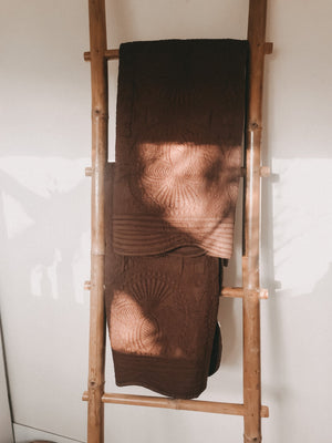 Sienna Quilt - Chocolate