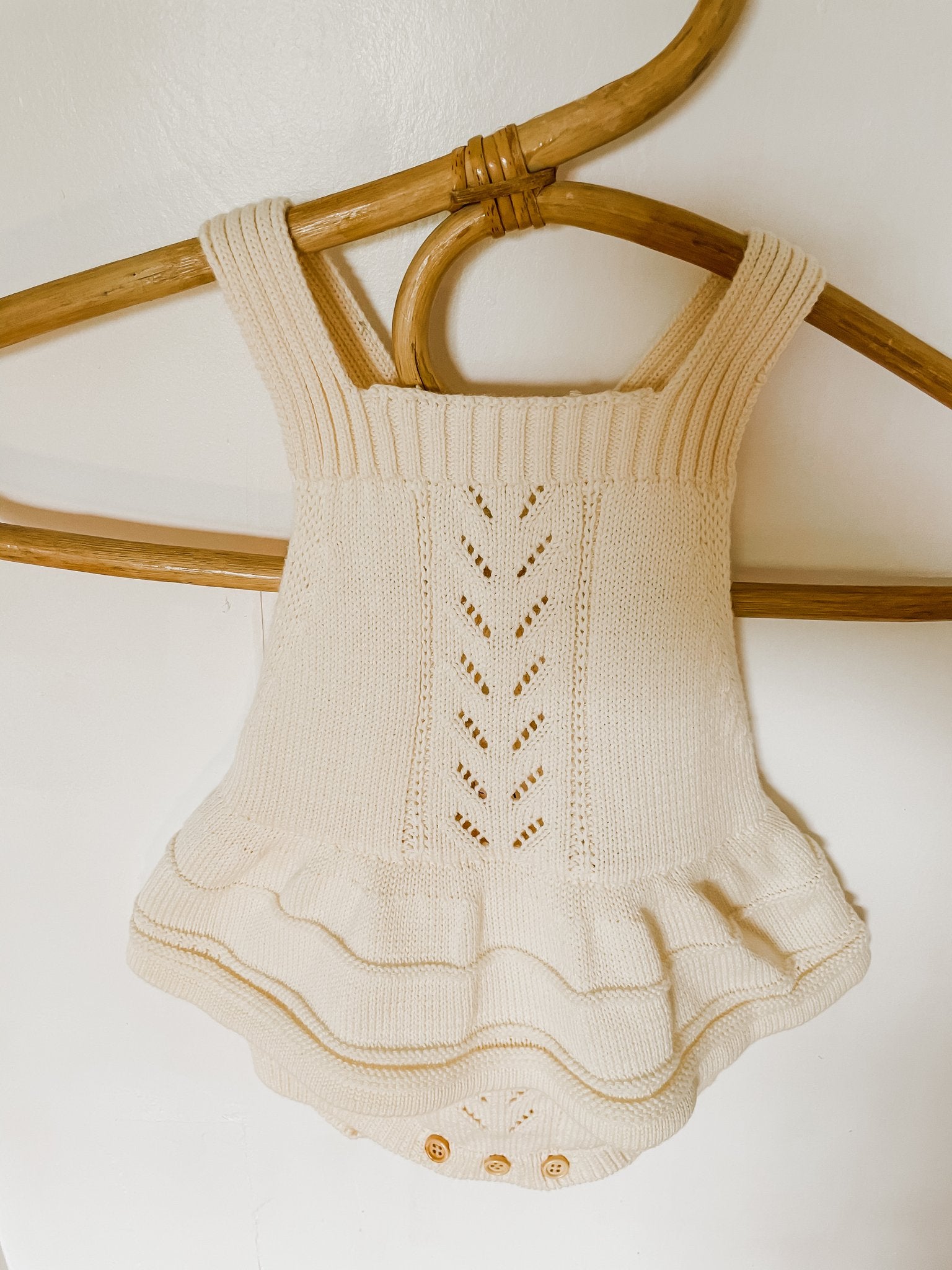 Goldie Romper - Buttermilk
