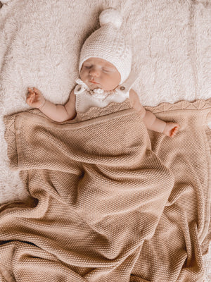Heirloom Blanket - Caramel