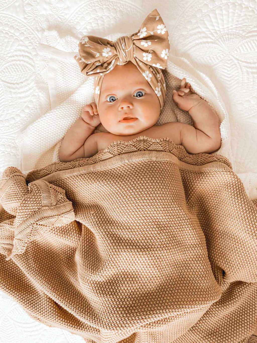 Heirloom Blanket - Caramel