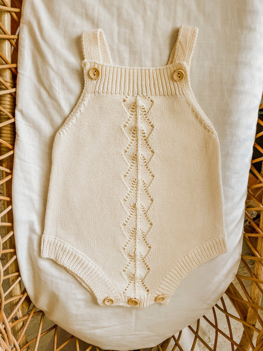 Vintage Romper - Buttermilk