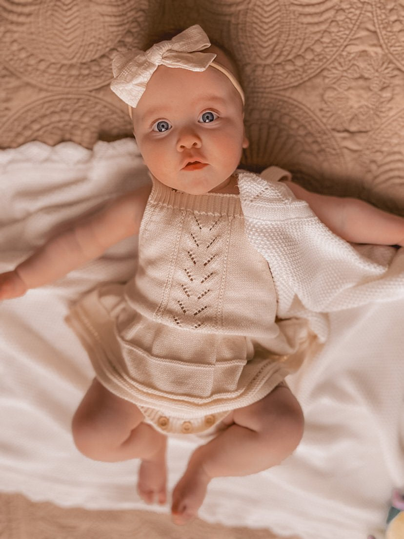 Goldie Romper - Buttermilk