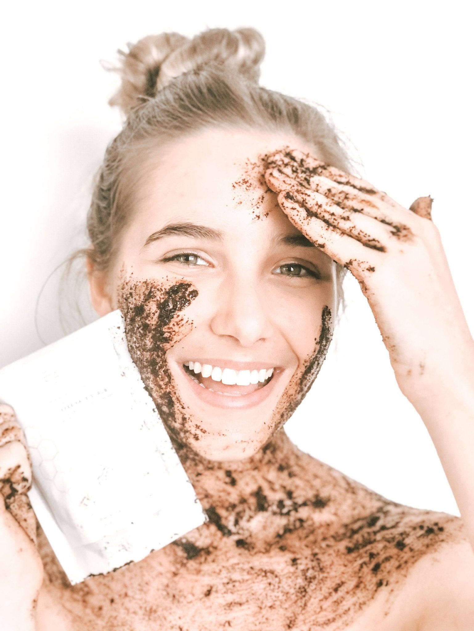 Coffee Face Scrub - Manuka Honey + Tea Tree