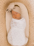 Vintage Knit Blanket - White