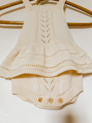 Goldie Romper - Buttermilk