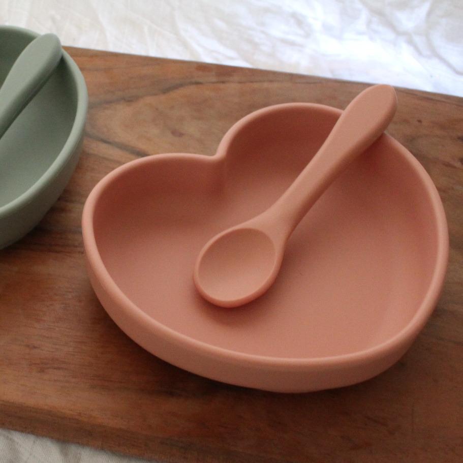Little Love Plate and Spoon Set