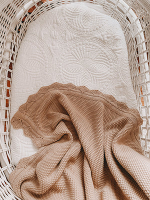Heirloom Blanket - Caramel