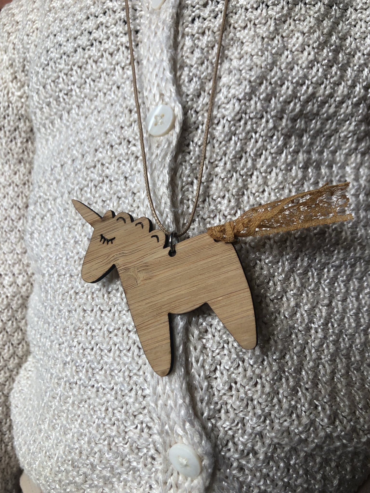 Lacey Unicorn Necklace