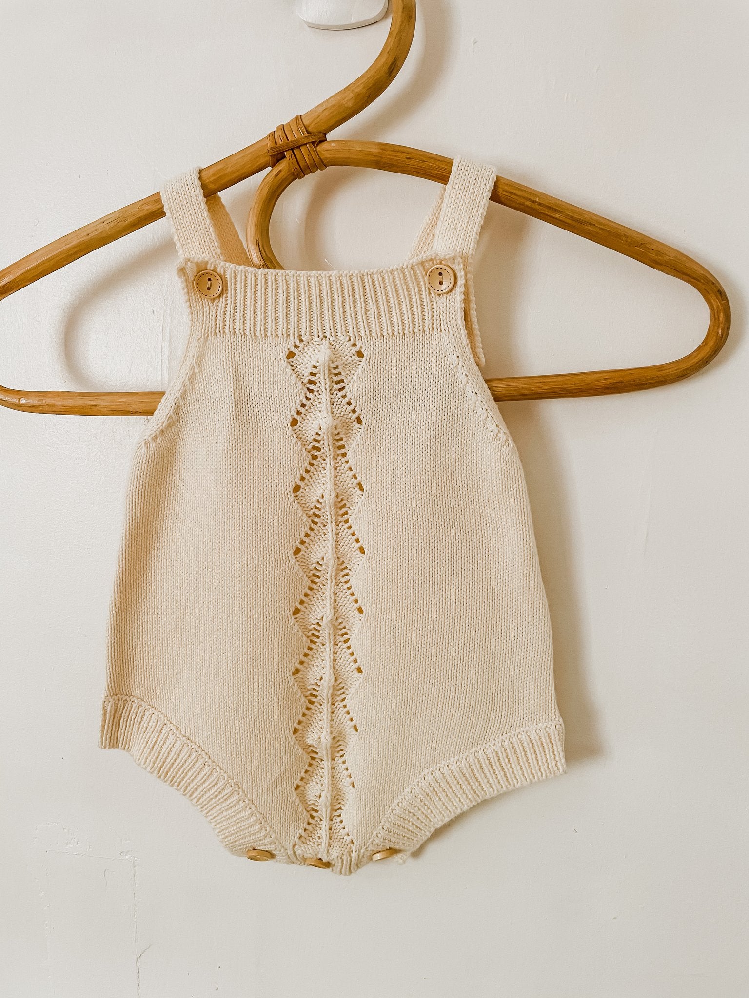 Vintage Romper - Buttermilk