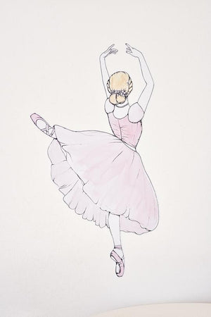 Fabric Wall Decals - 'Evelyn' The Ballerina Collection