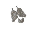 Glitter Stars Heirloom Angel Wing and Eye Mask Set - Elephant