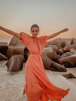 Marcella Maxi Dress - Latte