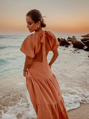 Marcella Maxi Dress - Latte