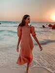 Monte Linen Dress - Latte