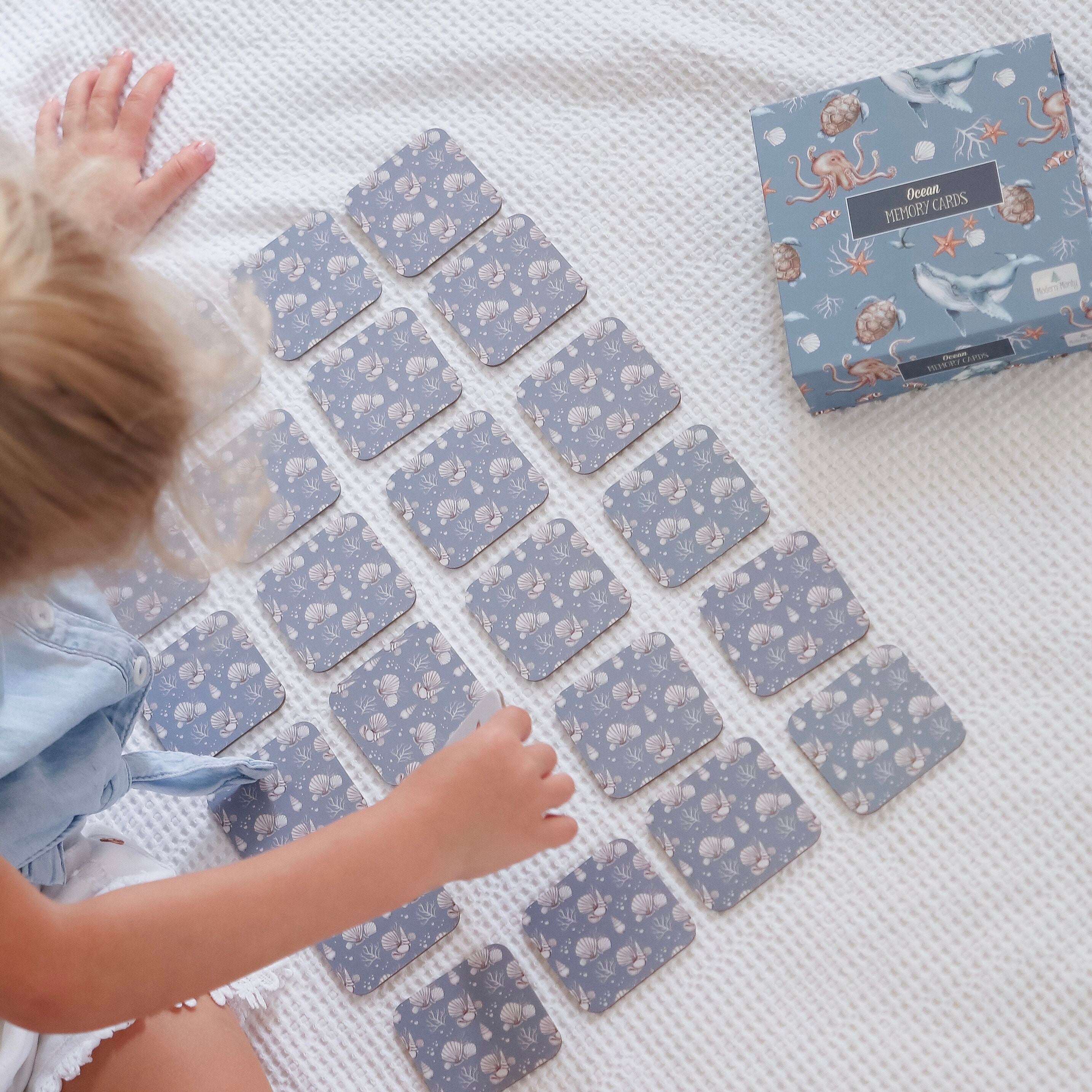 Memory Card Game - Ocean