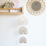Wooden Rainbow Mobile