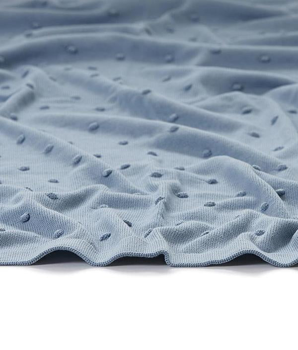 Bobble Blanket - Baby Blue