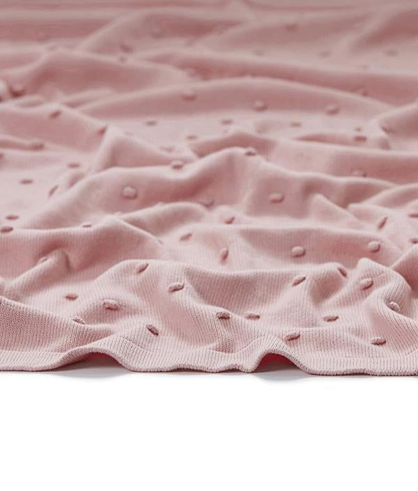 Bobble Blanket - Fairy Floss Pink