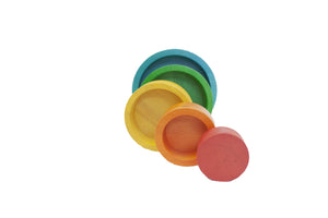 Natural Coloured Nesting and Stacking Bowls