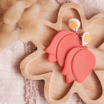 Statement Dangles - Peaches