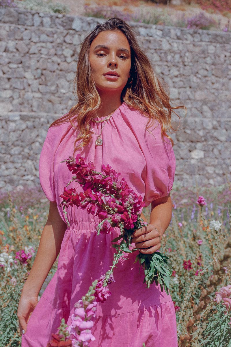 Marcella Maxi Dress - Primrose Pink