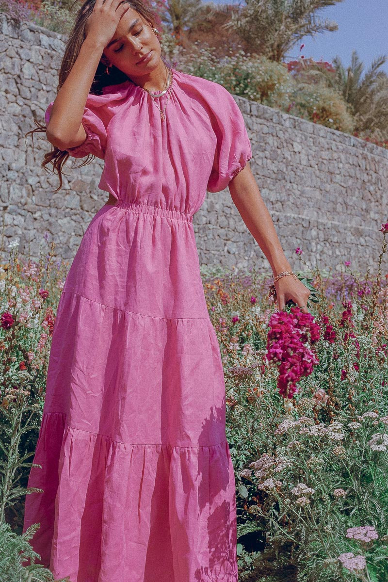 Marcella Maxi Dress - Primrose Pink