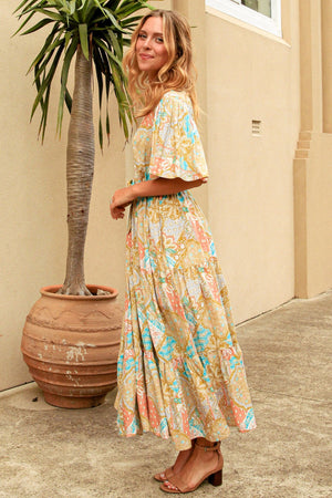 Wrap Maxi Dress - Skylar