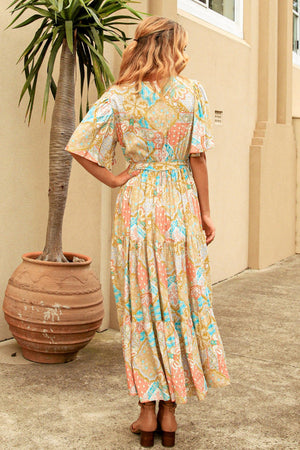 Wrap Maxi Dress - Skylar