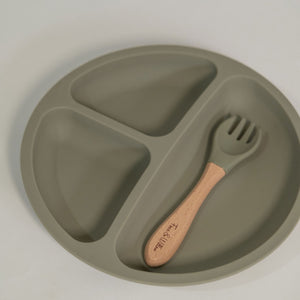 Plate and Fork Set