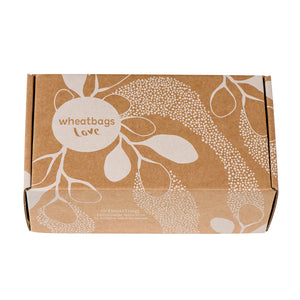 Wheat Bag - Slate Luxe Linen