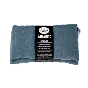 Wheat Bag - Slate Luxe Linen
