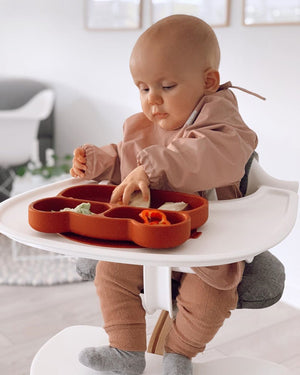 Bear Stickie Plate - Rust