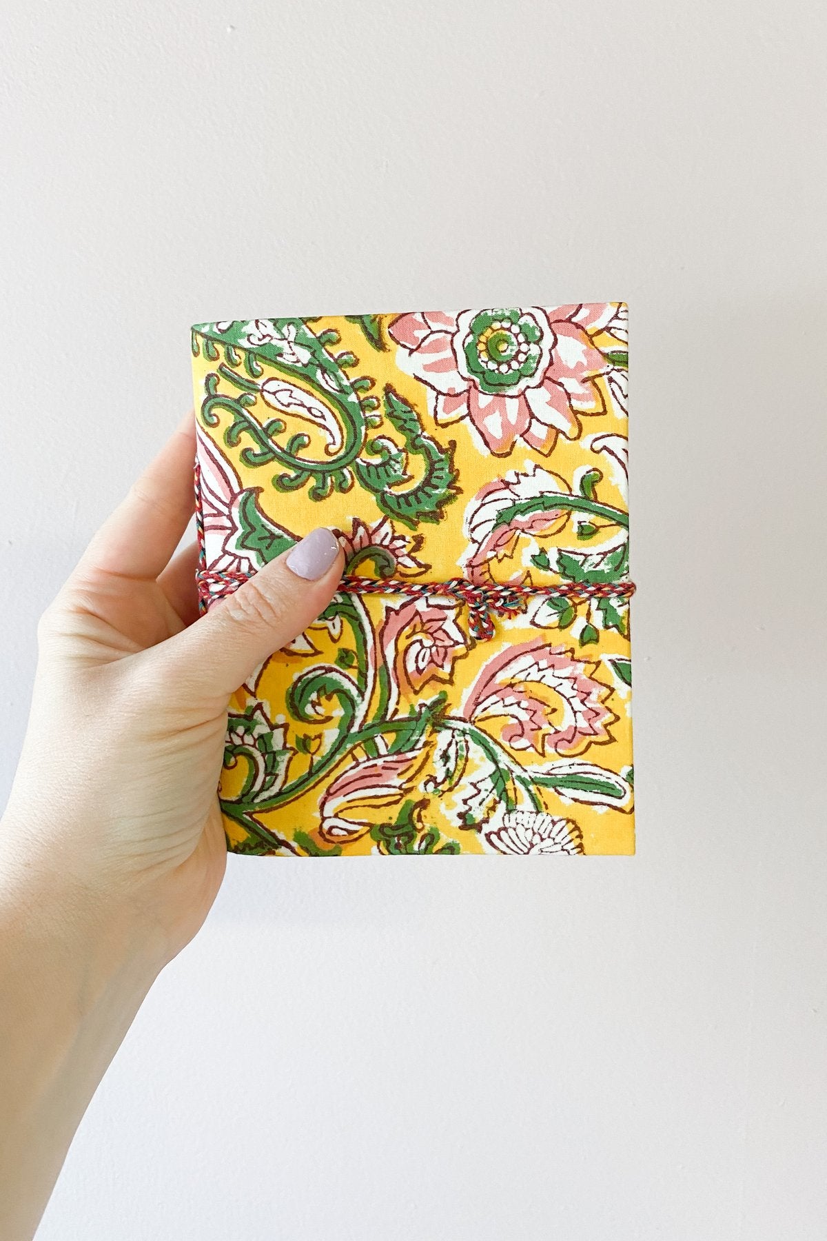 Fabric Notebook - Yellow