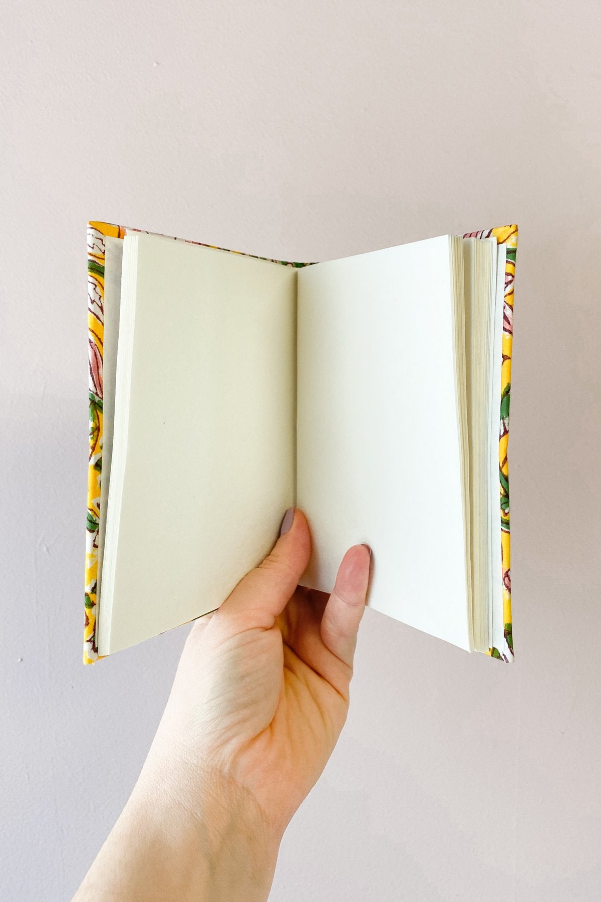 Fabric Notebook - Yellow
